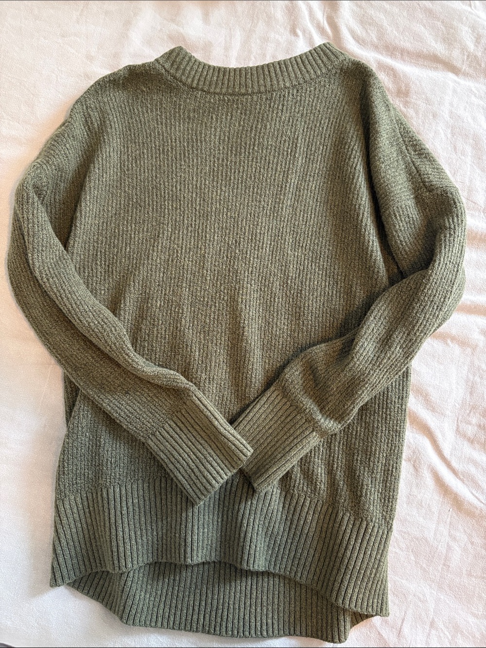 Old Navy Olive Crew Neck Pullover Sweater